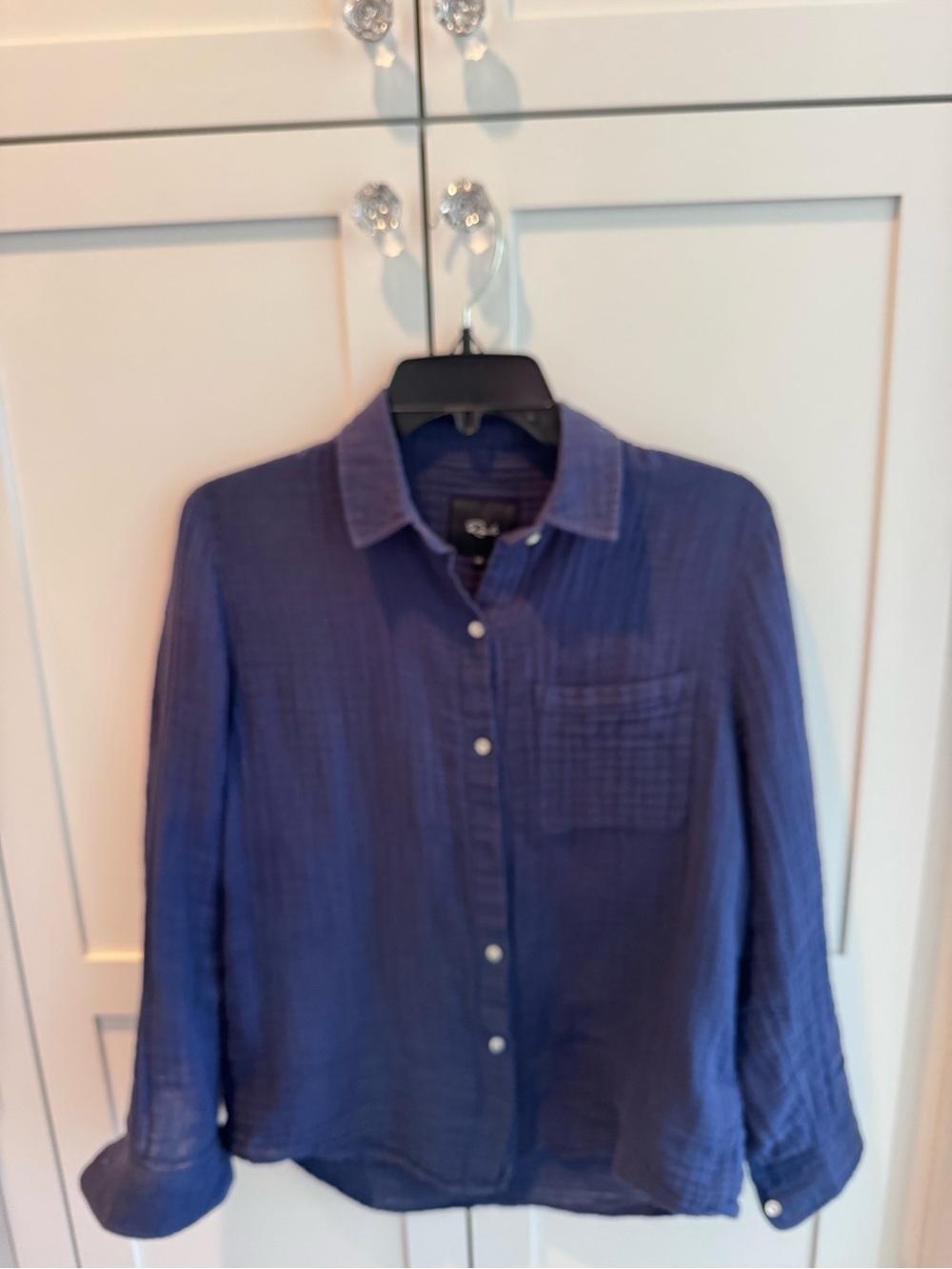 Rails ladies Indigo Blue Casual Button-Down Shirt